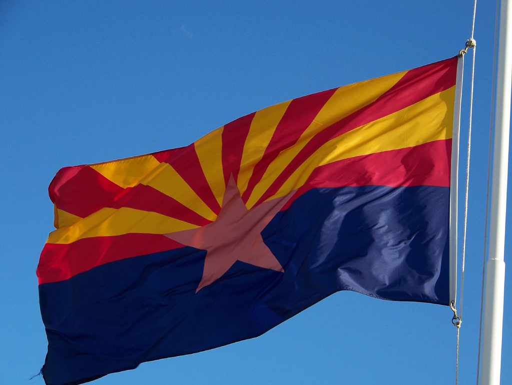 Arizona-flag-flying